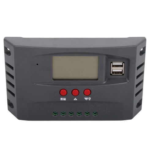 MPPT Solarladeregler 12V/24V 30A mit LCD-Display