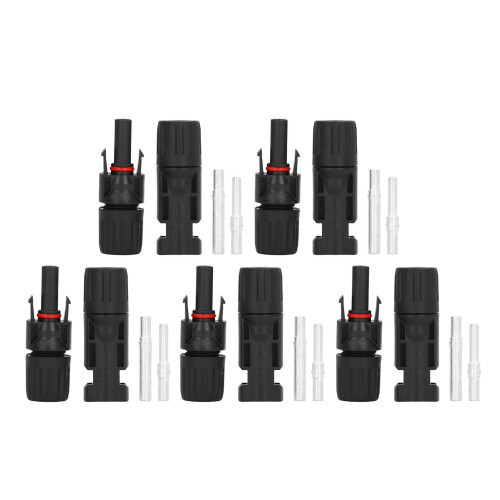 (45A) 5 Sätze Solar-PV-Stecker IP67 wasserdicht 1000V 45A PPO