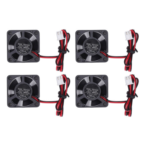 (DC 24V) 3010 DC Brushless Fan 24V Low Noise Mini 4 Stk.