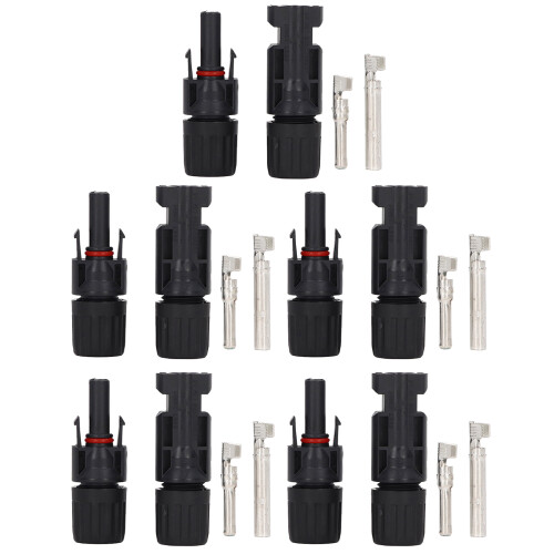 (45A) 5 Sätze Solarstecker IP67 Wasserdicht 1000V 45A