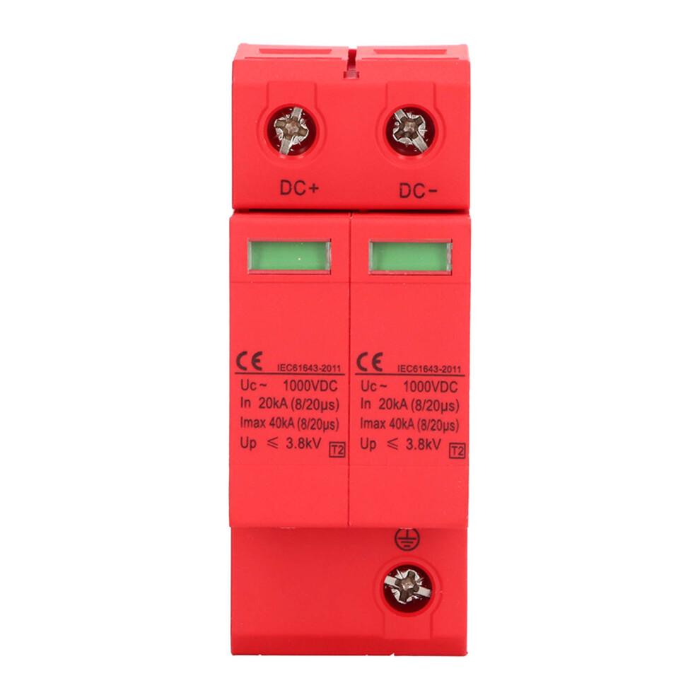 (2P) Surge Protective Device 40Kv 1000Vdc 2P High Safety Photovoltaic Dc 323163344669
