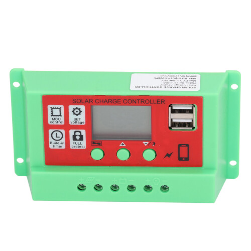 (30A) Solar-Laderegler PWM 12V/24V 30A mit LCD 1