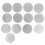 BGA Reballing Stencil Set Steel Rounded Rectangle for Samsung CPU 4