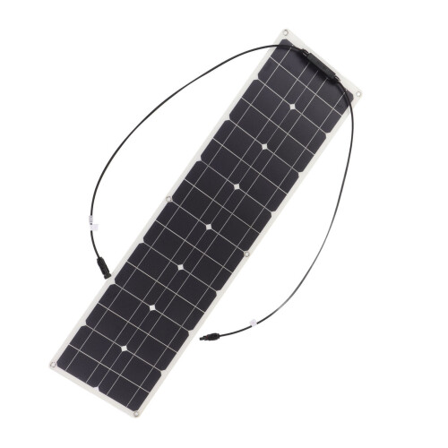 50W Monocrystalline Solar Panel Kit for Yacht RV Lamp 1