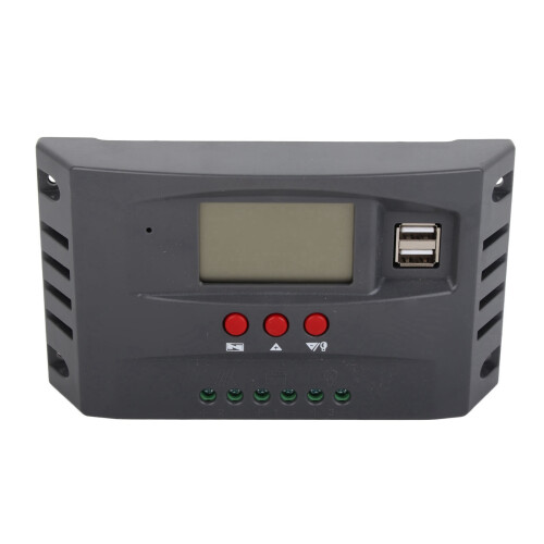 MPPT Solarladeregler 12V/24V 30A mit LCD-Display 1