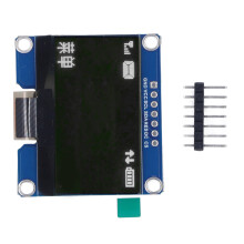 (MRC129A White) 7Pin 1,54 Zoll IPS Displaymodul 128x64 SPI Weiß 3,3V-5V