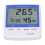 Digital-Thermometer Hygrometer mit Uhrzeit 2