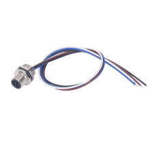 M12 4-Pol Steckdose Kabel wasserdicht 250V AC/DC