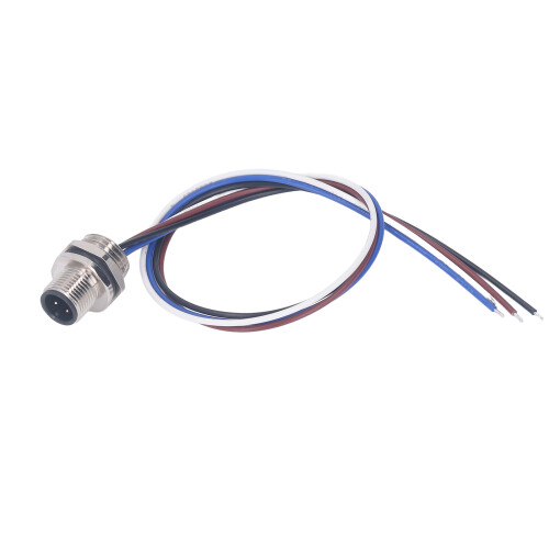M12 4-Pol Steckdose Kabel wasserdicht 250V AC/DC
