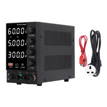 (UK Plug AC230V) DC-Netzteil DPS3010U einstellbar 0-30V 0-10A schaltend