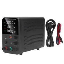 (US Plug AC115V) WPS3010H DC-Netzteil 0-10A/300W, Aluminium, variabel