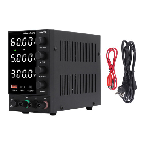 (US Plug AC115V) Netzteil 300W 0-5A Encoder LED-Anzeige