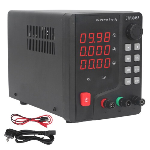 (US Plug 110V) DC-Netzteil 0-30V/5A 150W Einstellbar LED Digital EU-Stecker
