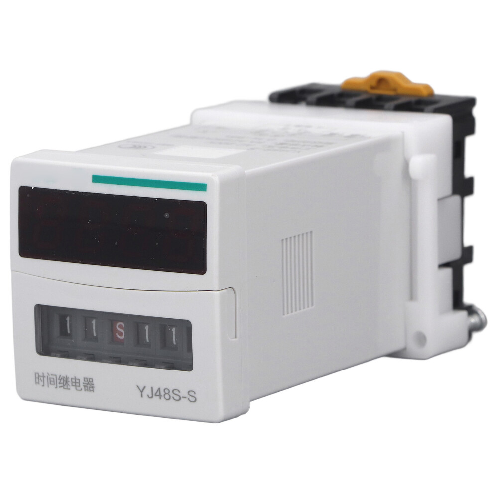 (Dc24v) 8 Pin Time Relay 1 Set Programmable Delay 0.1S-99H Ac250v 5A Dc24v 323163313023