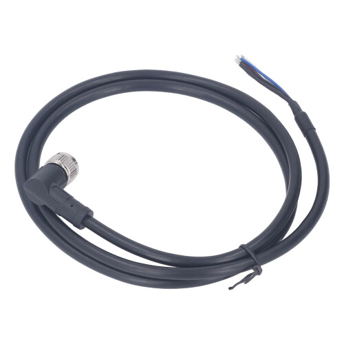 4 Pin 22AWG Right Angle Waterproof Aviation Sensor Cable 1
