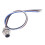 M12 4-Pol Steckdose Kabel wasserdicht 250V AC/DC 3