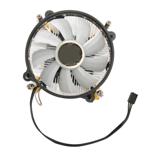 CPU-Kühlkörper 3-polig leise Aluminium Lüfter 1