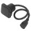 AC-Einlassstecker 2-polig 3-Leiter NEMA 5-15, 15A, wasserdicht 3