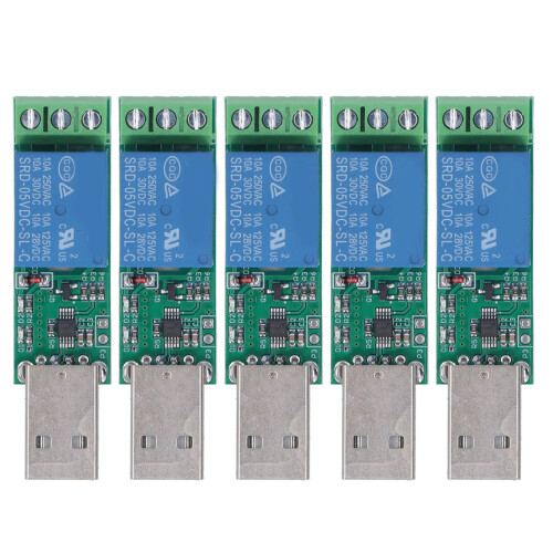 5x Relaismodul 1 Kanal 5V Steuerschaltplatine