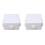 2x ABS-IP55-Wasserdichte Verteilerdose 85x85x50mm 1