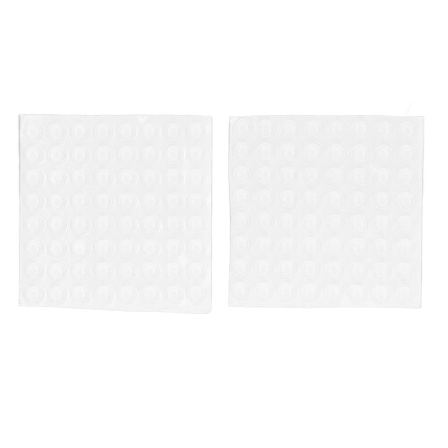 128-teilige transparente Silikon-Türstopper
