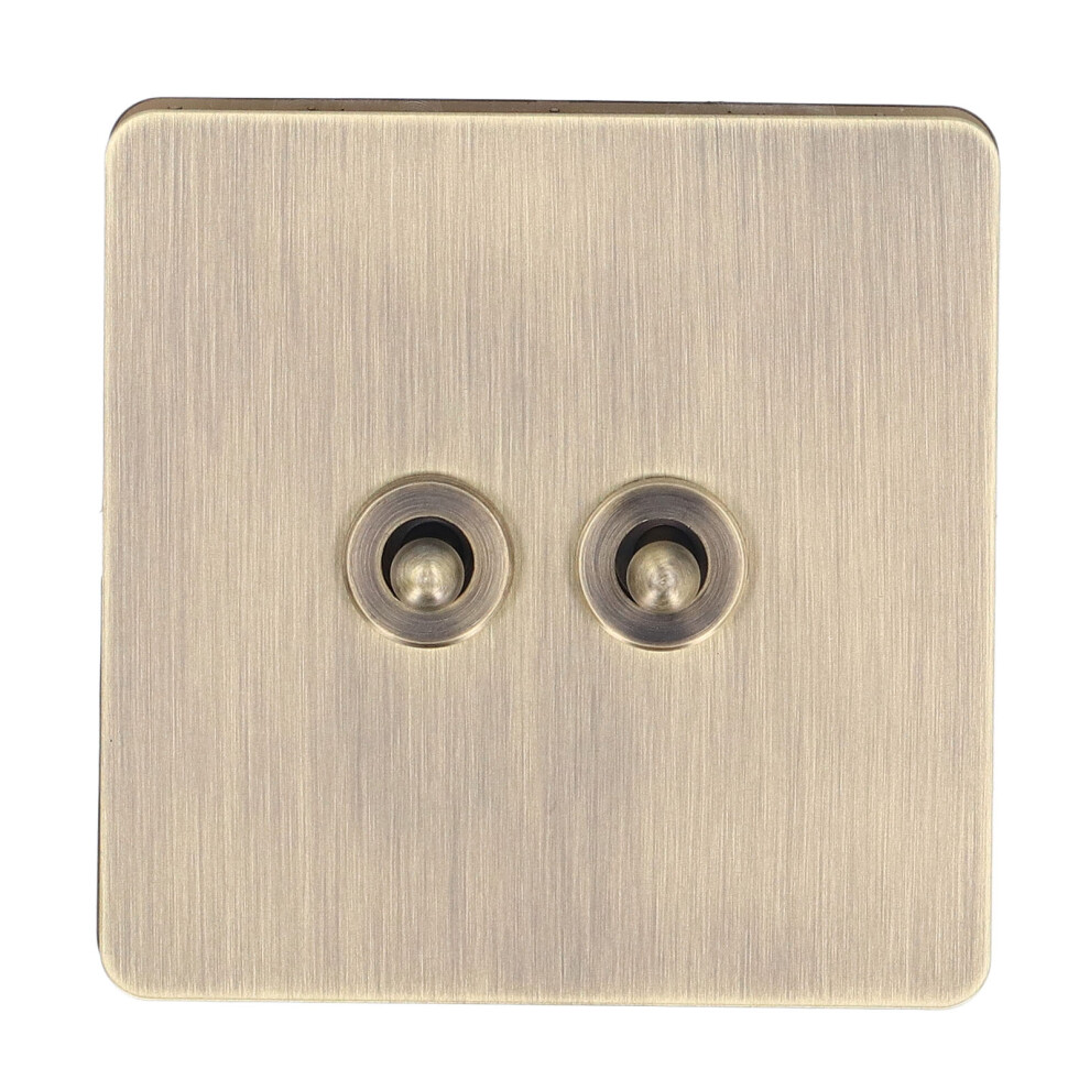 2 Way Toggle Switch Antique Bronze Stainless Steel Ac250v 323163282718