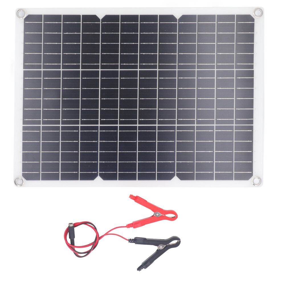 Semi Flexible Solar Panel 18V 20W Monocrystalline For Camping 323163284170