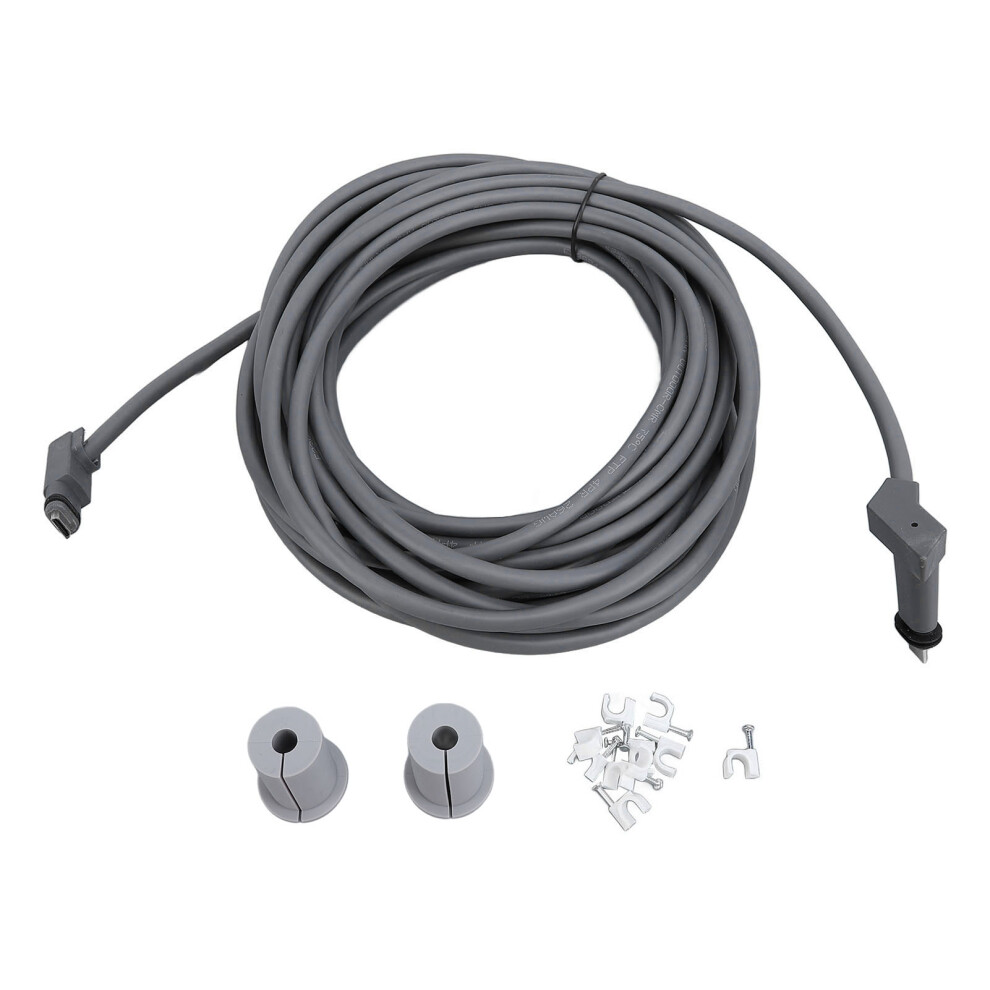(15Ft / 4.6M) Rectangular Satellite Cable Ip68 Waterproof Copper Core 30Ft/9.1M 323163284699