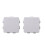 2x ABS-IP55-Wasserdichte Verteilerdose 85x85x50mm 3