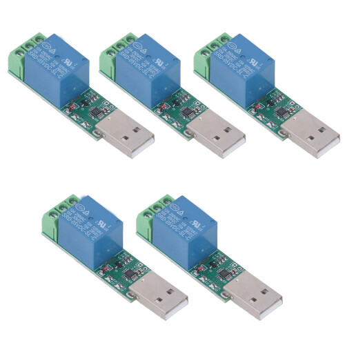 5x Relaismodul 1 Kanal 5V Steuerschaltplatine 1