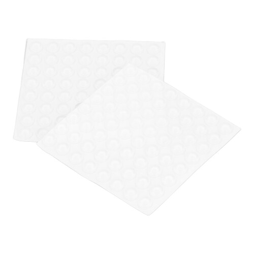 128-teilige transparente Silikon-Türstopper 1