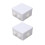 2x ABS-IP55-Wasserdichte Verteilerdose 85x85x50mm 2
