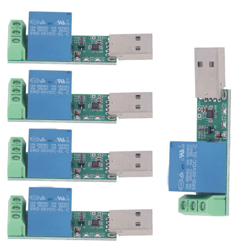 5x Relaismodul 1 Kanal 5V Steuerschaltplatine 2