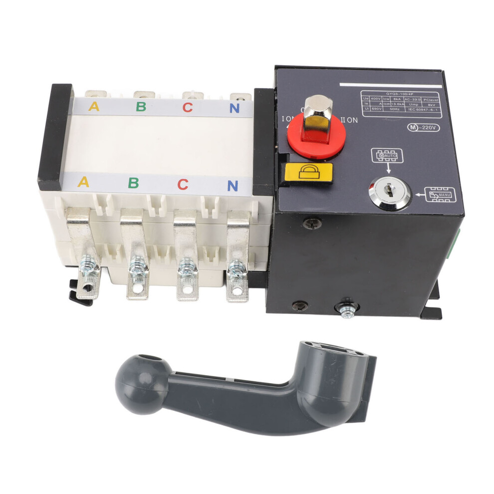 Isolated Type 3Ph 4 Wire 4P 63A Ats Automatic Transfer Switch Pc 2In 1 610830962494