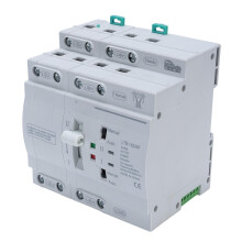 Double Power Automatic Transfer Switch 4P 63A DIN Rail Mini ATS