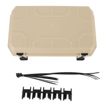 (Green) Kabelverteilerkasten Quadrat IP54 wasserdicht ABS Outdoor