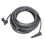 30FT Ersatzkabel V2 Rechteck-Satellitenrouter 10 Clips Grau 5