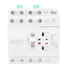 Double Power ATS 4P 63A Uninterrupted Power 35mm Din Rail Mini