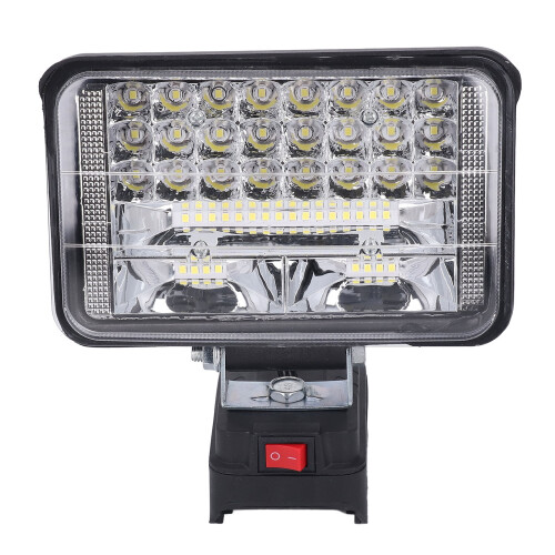Cordless LED Work Light 48W 6800LM 2 USB