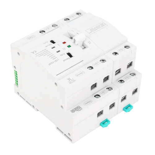 Double Power ATS 4P 63A Uninterrupted Power 35mm Din Rail Mini 1