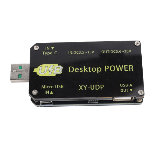USB-C Stromzähler 1,44" LCD Spannung/Strom DC3,5-15V 1