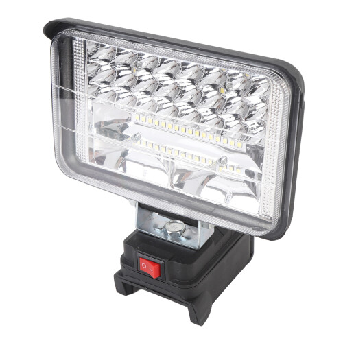 LED-Arbeitsleuchte mit 2 USB-Anschlüssen, tragbare Außenflutlicht 1