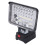 Cordless LED Work Light 48W 6800LM 2 USB 4