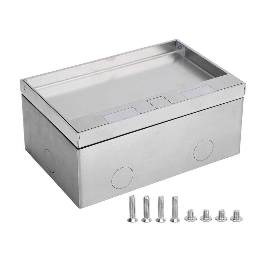 Recessed Floor Outlet 16A 4000W 2 Sockets 2 Usb Marble Style 610830967444