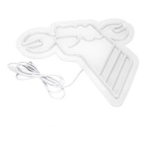 Neonschild Werkstatt Helligkeit einstellbar Wrench USB