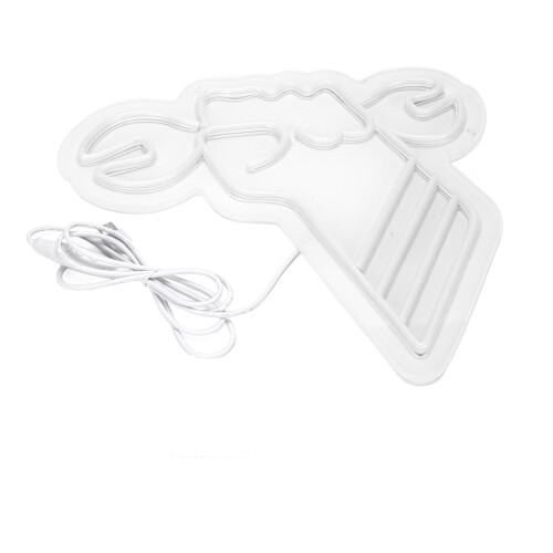 Neonschild Werkstatt Helligkeit einstellbar Wrench USB