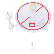 Rauchverbot Neonlicht USB dimmbar für Shop und Party
