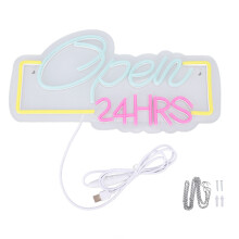 Neon Sign Adjustable Brightness USB LED Bar Pub Club Shop