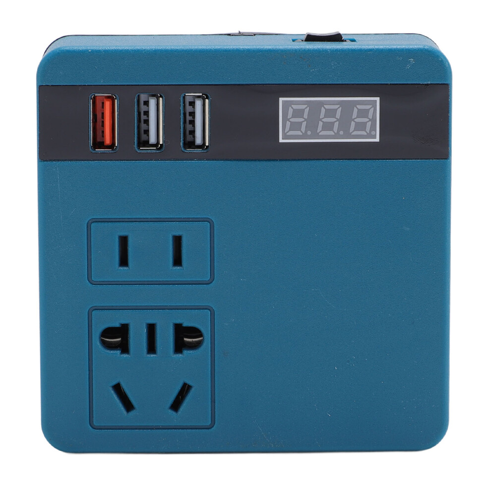 Portable Car Inverter Voltage Display Fast Charging 610830969776