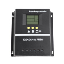 MPPT-Laderegler 80A 12-48V LCD 2 USB